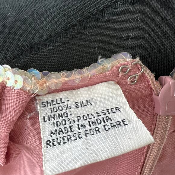 Sequin Mini Skirt - Gold - Picture 6 of 7